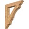 Ekena Millwork Balboa Traditional Smooth Bracket, Western Red Cedar, 5 1/2"W x 36"D x 40"H BKT06X36X40BOA01SWR - alternate 1